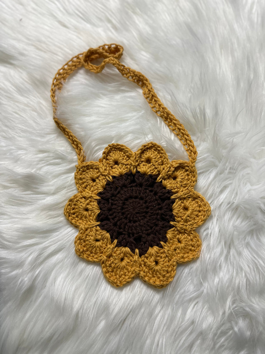 Sunflower purse